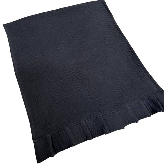 Ранер SoundSleep Muslin Graphite 40х180 см з рюшами (94331974) | Зображення 2