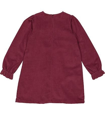 Дитяча вельветова сукня для дівчинки Green Cotton 110 см Вишнева (251112104) | Зображення 1