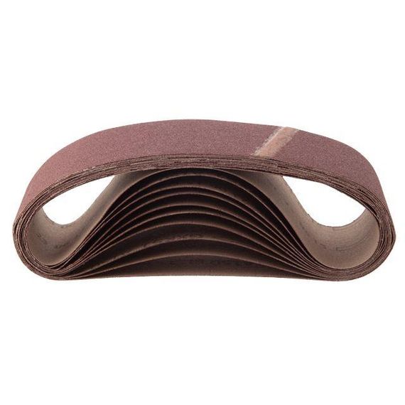 Стрічка шліфувальна 75*533 мм, К150, 10 од. INTERTOOL BT-0415 | Зображення 1