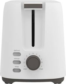 Тостер AIWA ASATAN ABT-700 750Вт/ 2 відділення/мех. управління/розморожування/підігрів булочок/білий