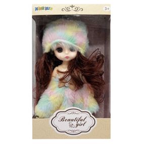 Дитяча іграшкова лялька 1361-8 шарнірна, розмір 15 см