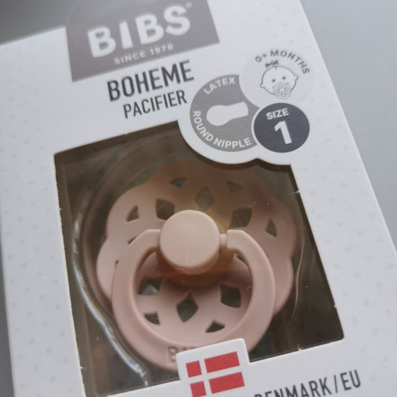 Соска пипка Bibs 0-6 міс Boheme blush | Зображення 4