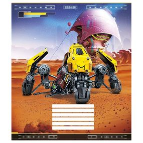 Зошит учнівський "Techno city" 012-2495L-4 в лінію, 12 аркушів