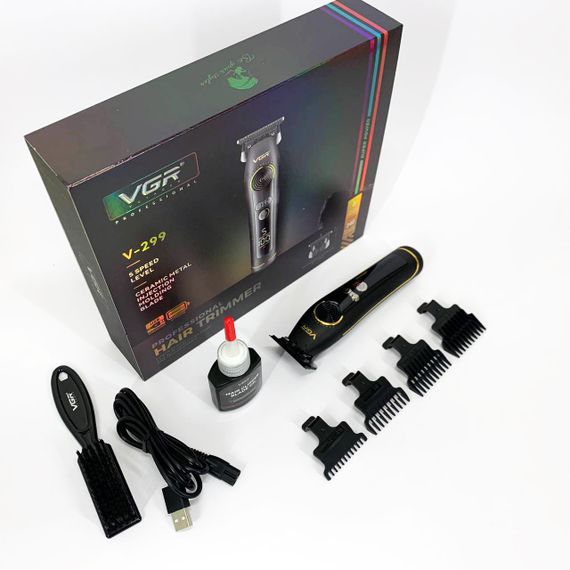 Профессиональная машинка для бритья головы, Машинка для стрижки на аккумляторная Триммер висков LC-85 | Зображення 3