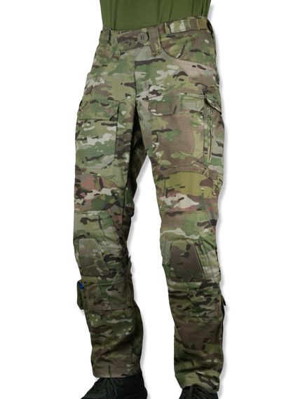 Тактичні штани з наколінниками PREDATOR 65/35 Flex Мультикам 64/6 | Зображення 1