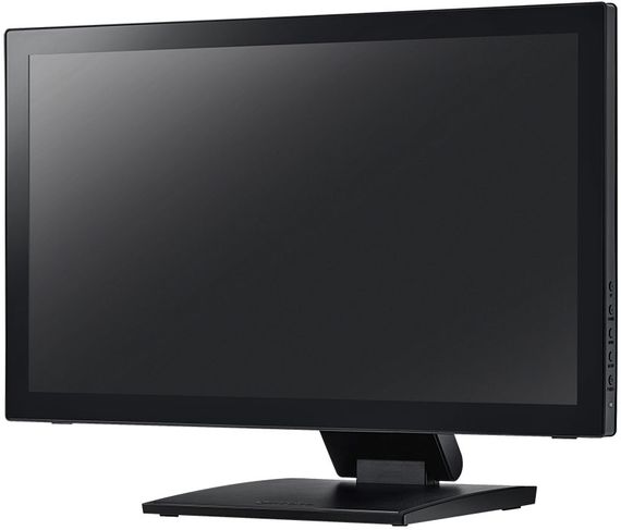 TFT 21.5" Neovo TM-22, сенсорний (P-Cup, 10 дотиків), VGA, HDMI, DP, USB хаб, колонки, чорний | Зображення 1