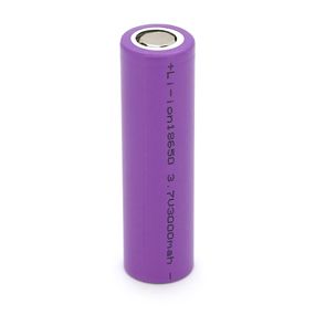 Акумулятор Li-ion 18650 3000mAh 3.7V, Purple, 2 шт. в упаковці, ціна за 1 шт