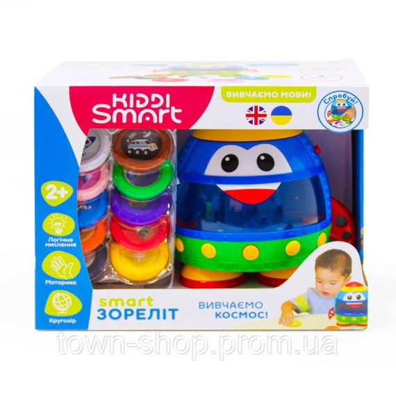 Интерактивная обучающая игрушка Smart-Звездолет KIDDI SMART 344675 украинский и английский | Зображення 3