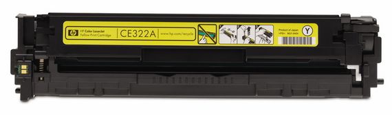 КАРТРИДЖ ОРИГИНАЛЬНЫЙ HP 128A Yellow (CE322A)​​​​​​​ С ЗАПРАВКОЙ