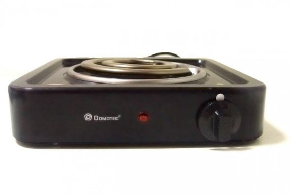 Електрична спіральна плита Domotec MS 5531 одноконфоркова портативна плитка | Зображення 1