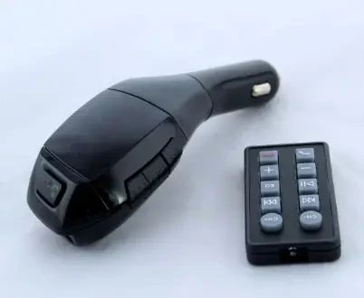 Автомобільний MP3 FM-модулятор, трансмітер FM MOD. H20 + BT, ФМ Тансмітер, Модулятор у машину з пультом | Зображення 2