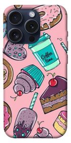 Чохол з картинкою Coffee time для Apple iPhone 15 Pro (6.1")