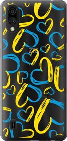 Чехол на ZTE Blade A5 2020 Сердца UA "5292u-2111-17620"