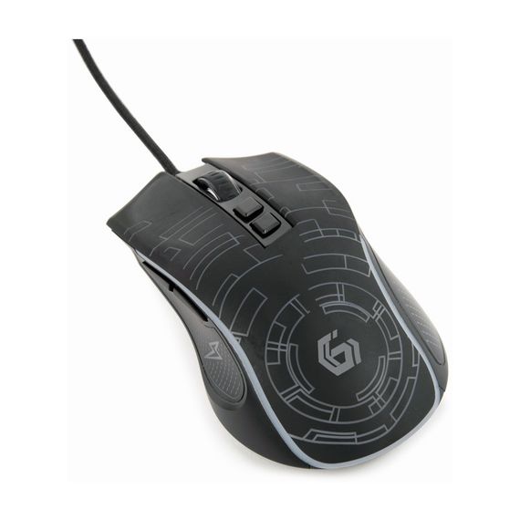 Мишка Gembird MUSG-RGB-01 USB Black (MUSG-RGB-01) | Зображення 3