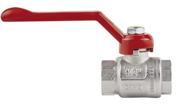 Кран кульовий Icma 1/2" прямий №350 (87350AD11) | Зображення 2