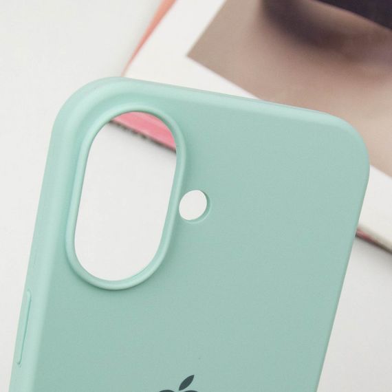 Чохол Silicone Case Full Protective (AA) для Apple iPhone 16 Plus (6.7") Бірюзовий / Turquoise | Зображення 4