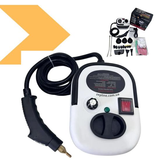 Пароочисник Zepline ZP-820 14 в 1 багатофункціональний 2500 Вт для дому на 1200 мл (47622-ZP 820_1365) | Зображення 1