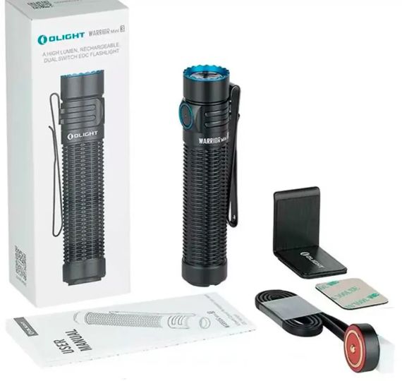 Ліхтар Olight Warrior Mini 3 Black | Зображення 8