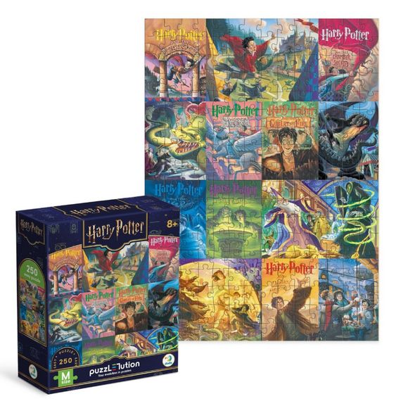 Пазл классический "Harry Potter Книжные обложки" 200657, 250 элементов | Зображення 2