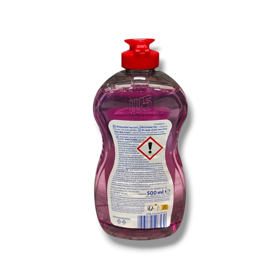 W5 Geschirrspulmittel Засіб для миття посуду Німеччина 500ml Sweet Sixties | Зображення 1