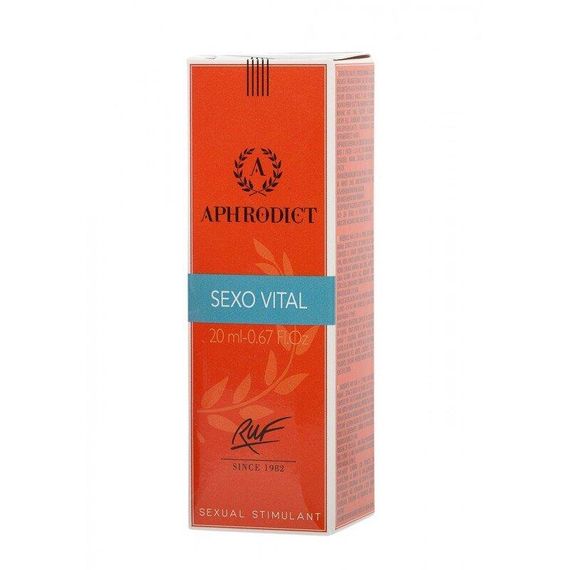 Збуджуючі краплі Aphrodict SEXO VITAL, 20 ml sexstyle | Зображення 2