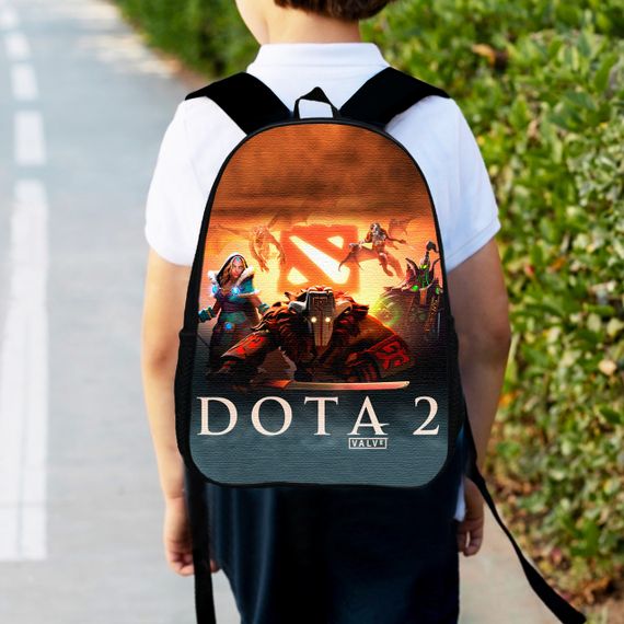 Рюкзак дитячий Дота 2 "Dota 2" 34х27 см, ранець міський для хлопчика (00470)