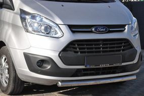 Передній захист ST008 (нерж.) 60 мм для Ford Custom 2013-2024 рр