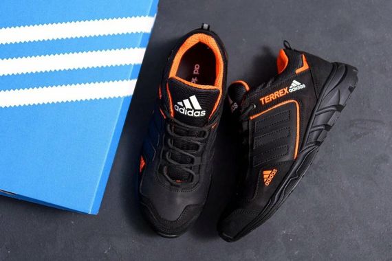 Кросівки демісезонні Adidas TERREX колір чорний, помаранчевий | Зображення 6