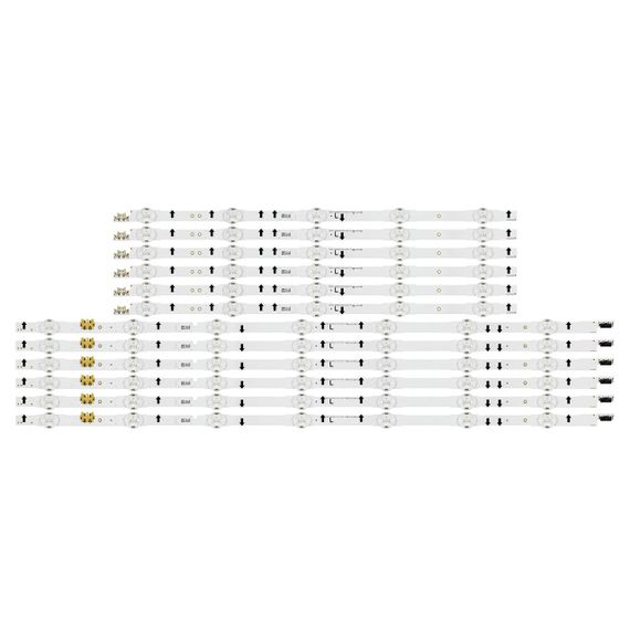 LED підсвітка Samsung TV 55" D4GE-550DCA-R3 D4GE-550DCB-R3 2014SVS55 BN96-30432A BN96-30431A LM41-00099G 12шт.