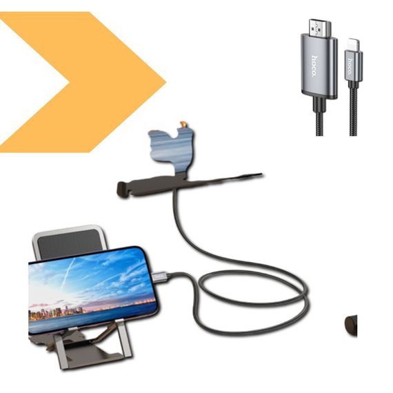 Перехідник Hoco UA13 HDMI 4K@60Hz XPRO 1.8м (22001-01_471) | Зображення 1