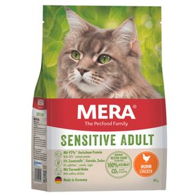 Корм Mera Cats Sensitive Adult Chicken сухий з куркою для котів з чутливим травленням 400 гр