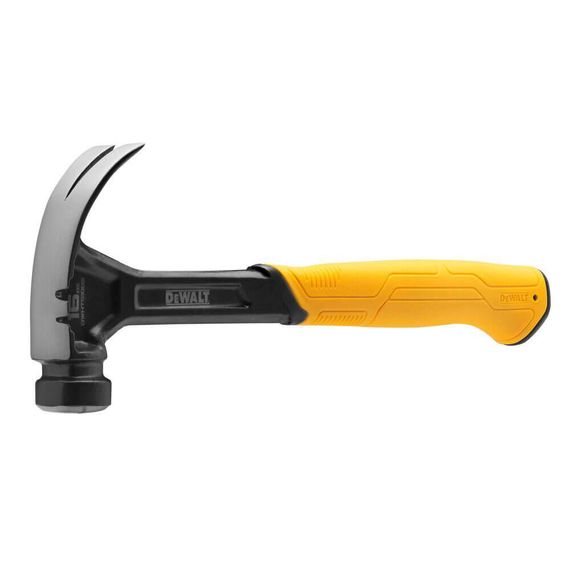 Молоток CURVE-CLAW, цельнометаллический, вес головки 454 г DeWALT DWHT51002-0 | Зображення 1