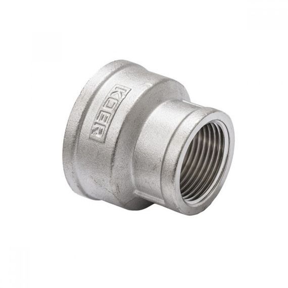 Муфта нікельована перехідна 1" В х 1-1/2" В KOER KR3298
