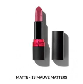 Зволожувальна матова губна помада Avon "Ультра" 13М Ліловий  (13М Mauve Matters) 3,6г