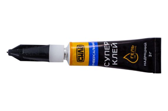 Супер клей 3г гель (планшет 6шт) СИЛА