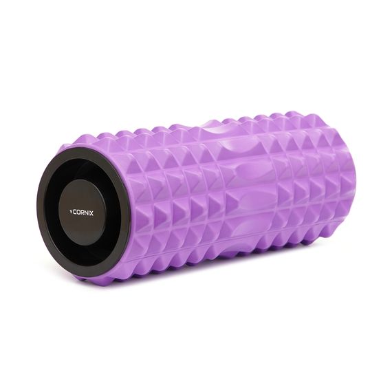 Масажний ролик Cornix EVA 33 x 14 см (валик, ролер) XR-0338 Violet | Зображення 4