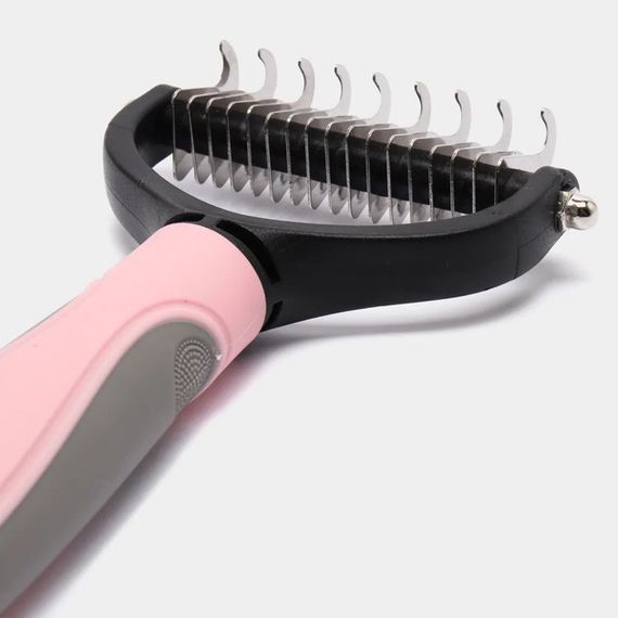 Щетка для вычесывания котов и собак колтунорез Pet Grooming Tool | Зображення 2