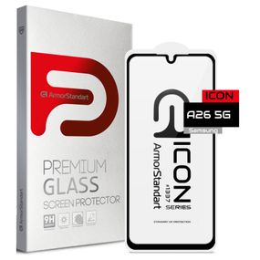 Стекло защитное Armorstandart Icon Samsung A26 5G Black (ARM82210)