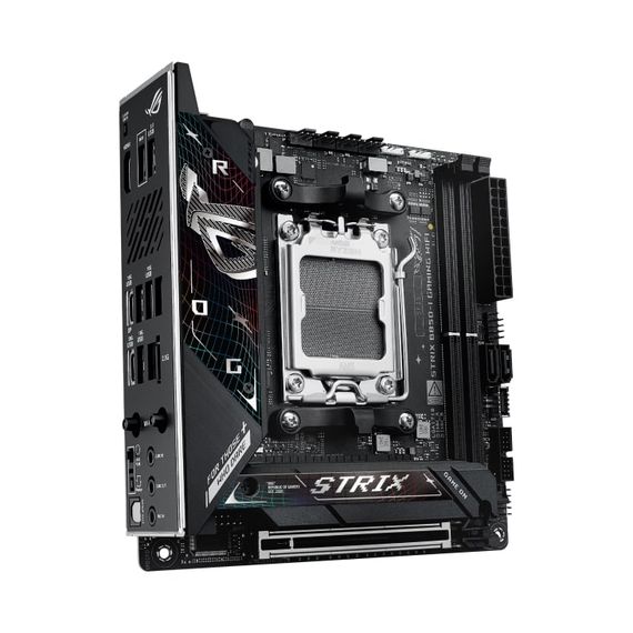 Материнcька плата ASUS ROG STRIX B850-I GAMING WIFI sAM5 B850 2xDDR5 M.2 HDMI USB Type-C WiFi BT mITX 90MB1K30-M0EAY0 | Зображення 2