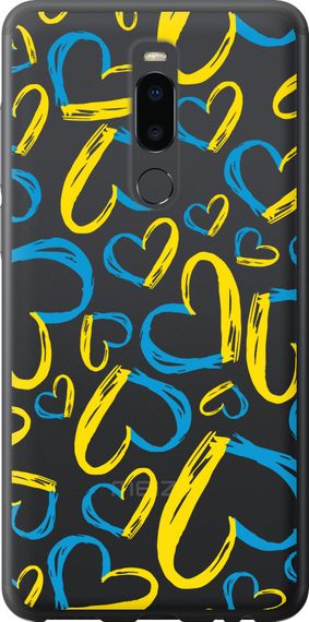 Чехол на Meizu Note 8 Сердца UA "5292u-1610-17620"