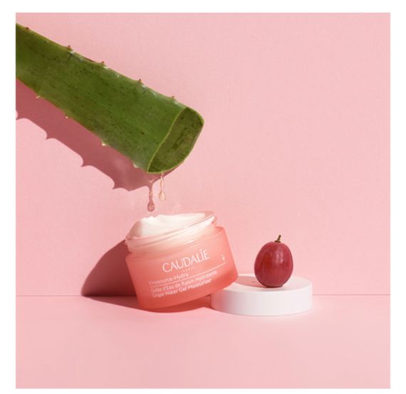 Зволожувальний гель для обличчя Caudalie Vinosource-Hydra Grape Water Gel Moisturizer, 15 ml | Зображення 1