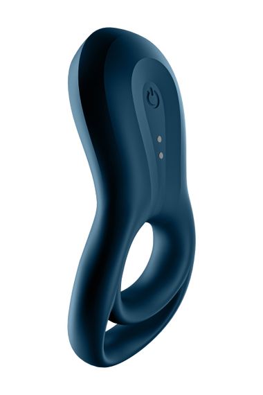 Эрекционное смарт кольцо с вибрацией Satisfyer Epic Duo синее sexstyle | Зображення 3