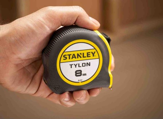 Рулетка измерительная Tylon™ длиной 8 м, шириной 25 мм, в пластмассовом корпусе STANLEY 0-30-657 | Зображення 9