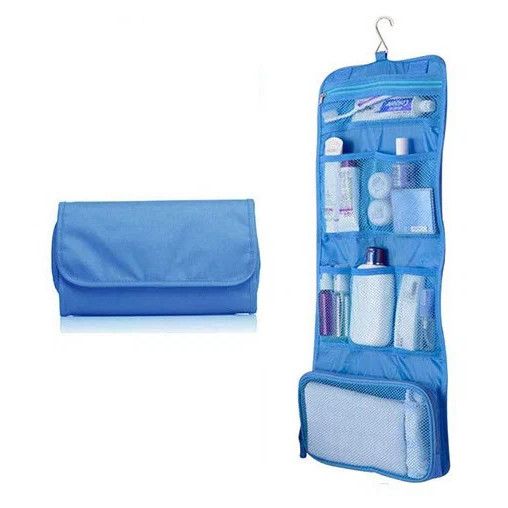 Органайзер дорожный сумочка косметичка Travel Storage Bag. Цвет: синий XJ-73 | Зображення 2