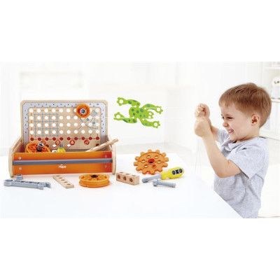 Конструктор Hape Junior Inventor Инструменты для экспериментов 32 элемента (E3029) | Зображення 7