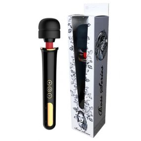 Вібратор-мікрофон чорний Massager Super Powerful USB 10 Function