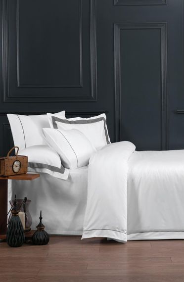 Постільна білизна La Romano Silk Satin 200×220 см Perry Steelgrey | Зображення 2