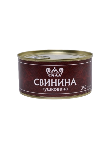 Свинина тушкована Гуцульская сила 350 г