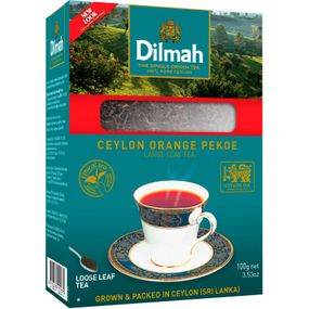 Чай Dilmah Черный Великолистовый 100 г (9312631122275)