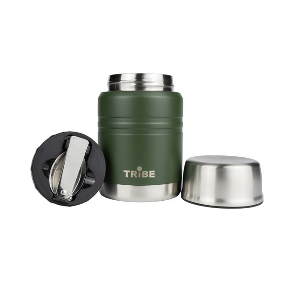 Термос харчовий Tribe Food Jar 0,45 л оливковий, термос трайб для їжі | Зображення 2